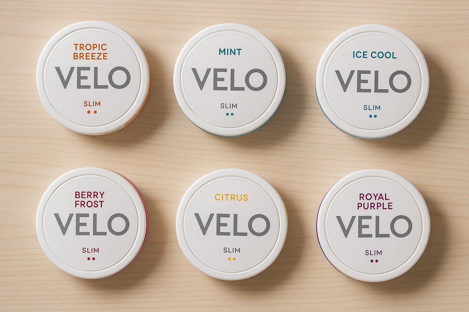 Nya bilder på Velo Snus – stilren och modern design i fokus